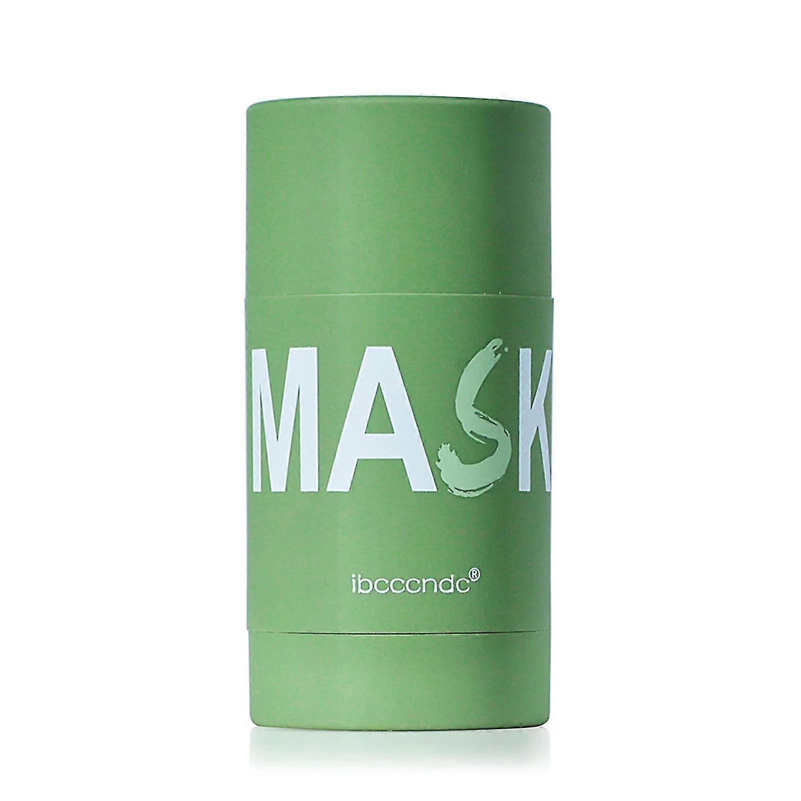 Green Tea Mask Stick Poreless Deep Cleanse Mask Stick Blackhead Remover Mask For Face With Green Tea Extract Deep Pore Cleansing Moisturizing Oil Cont