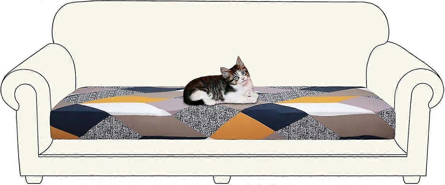 3-seater Sofa Seat Cover - Stretch Couch Protector, Universal Slipcover