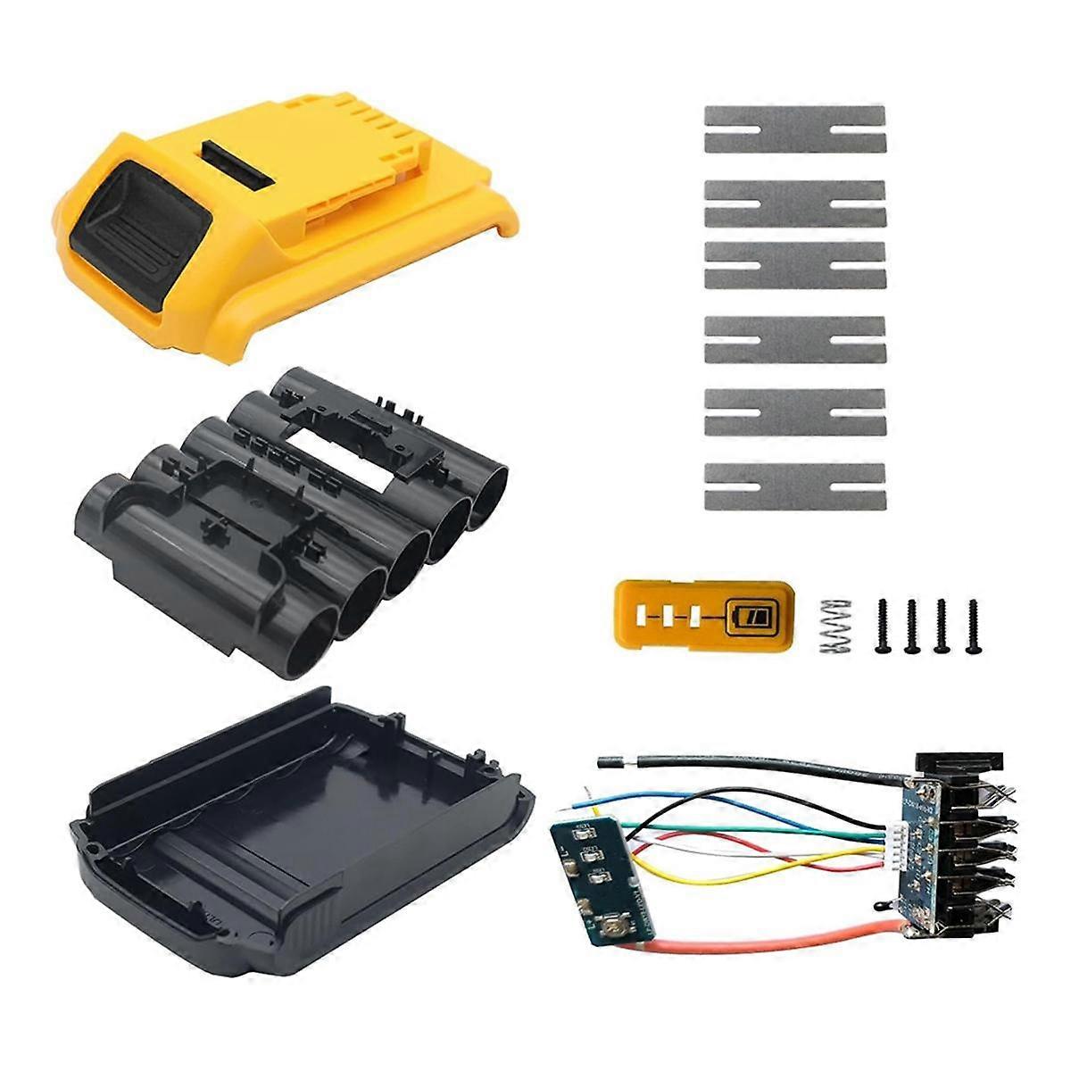 Battery Case Replacement , Battery Replacement Parts 18V/20V2.0ah 3ah 4.0ah Battery Cover Shell, Repair Kit Part