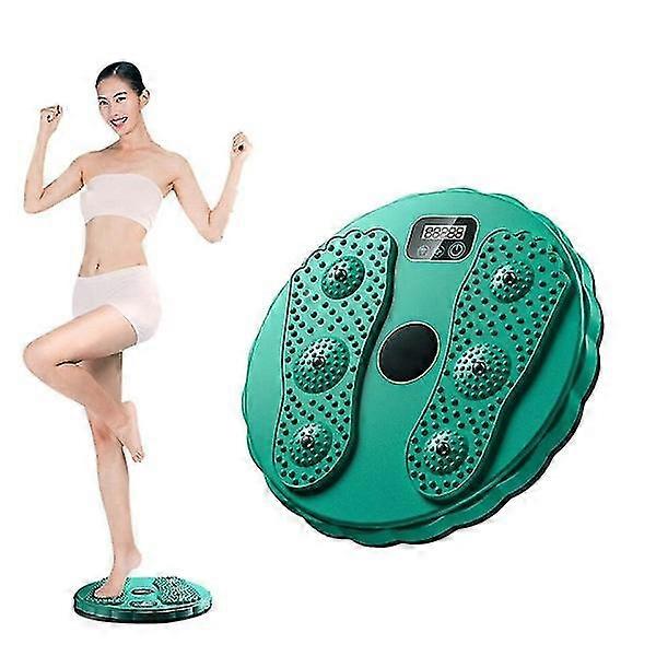 Waist Twisting Board,28cm Massage Twist Board with Smart LCD Screen