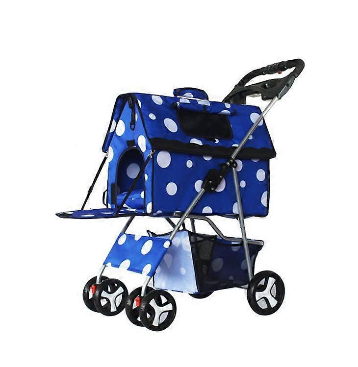 Poussette pliable pour chien et chat de voyage