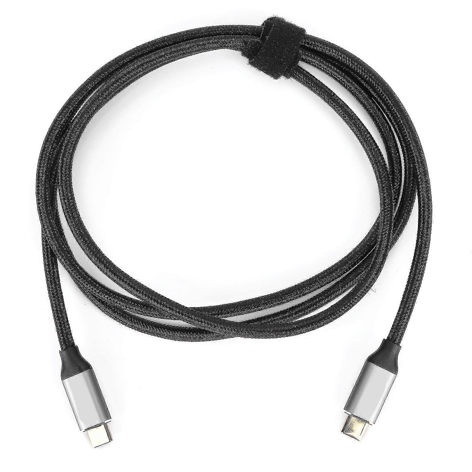 USB Type C Cable 2m - 100W, 5A Fast Charging, USB 3.1 Double Head Male Cord