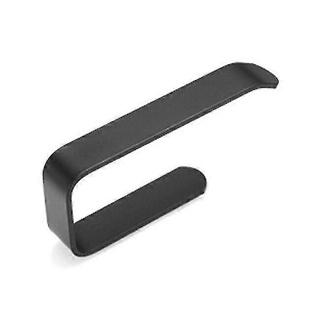 19.5cm لكمة مجانية المرحاض المناديل مربع المرحاض المنزل الأسود الإبداعي ورقة التواليت حامل | الجدار شنت