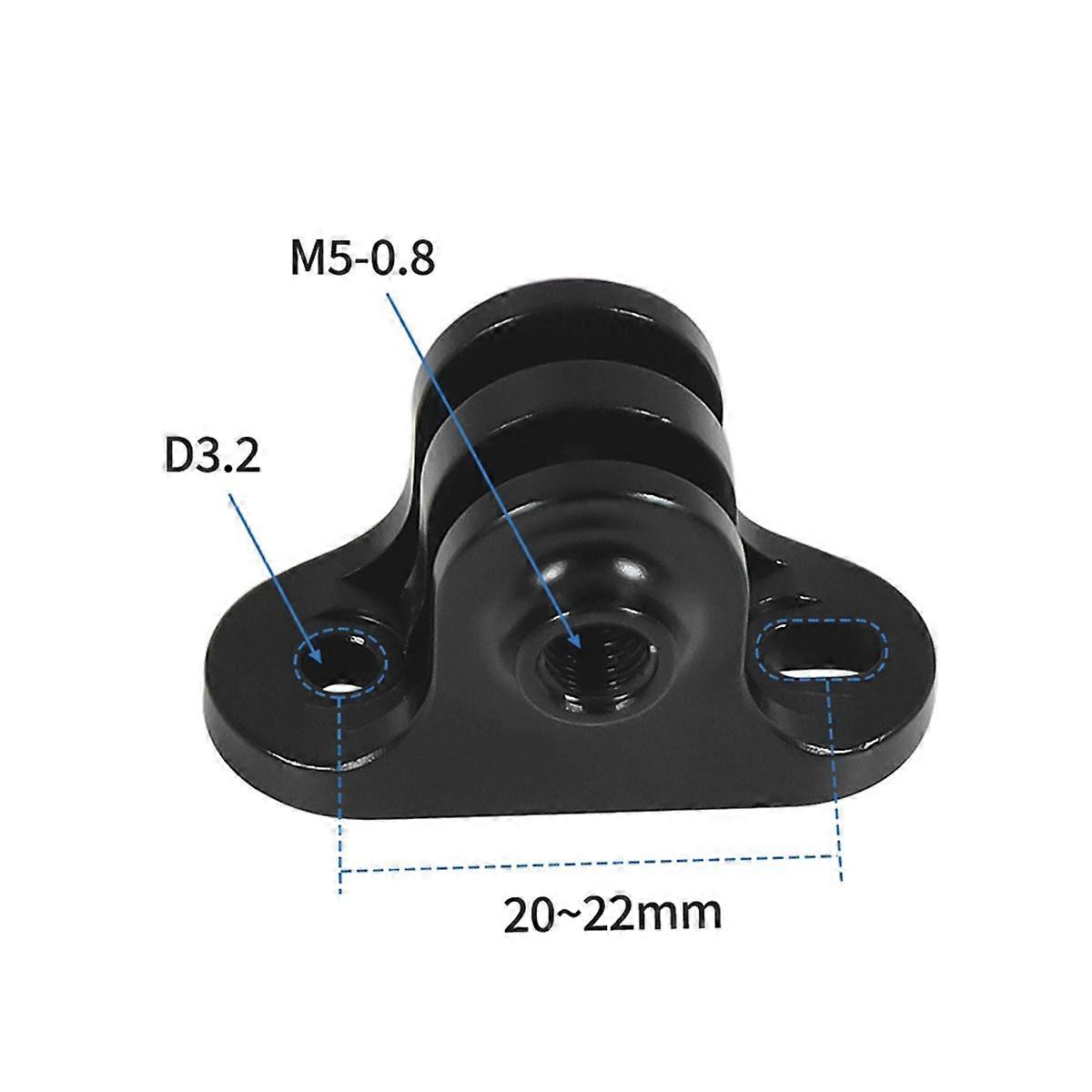 For Gopro12/11 Camera Stopwatch Bracket Hole Distance 20-22mm Stopwatch Extension Metal Convertible
