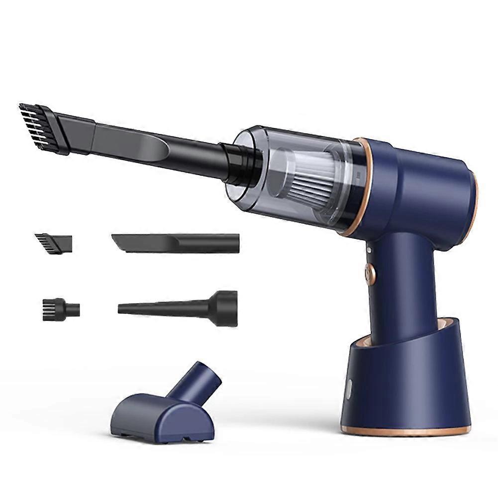 80000Pa 2 în 1 Car &; Home Aspirator, Wireless Charging Compressed Duster Handheld High Blower D