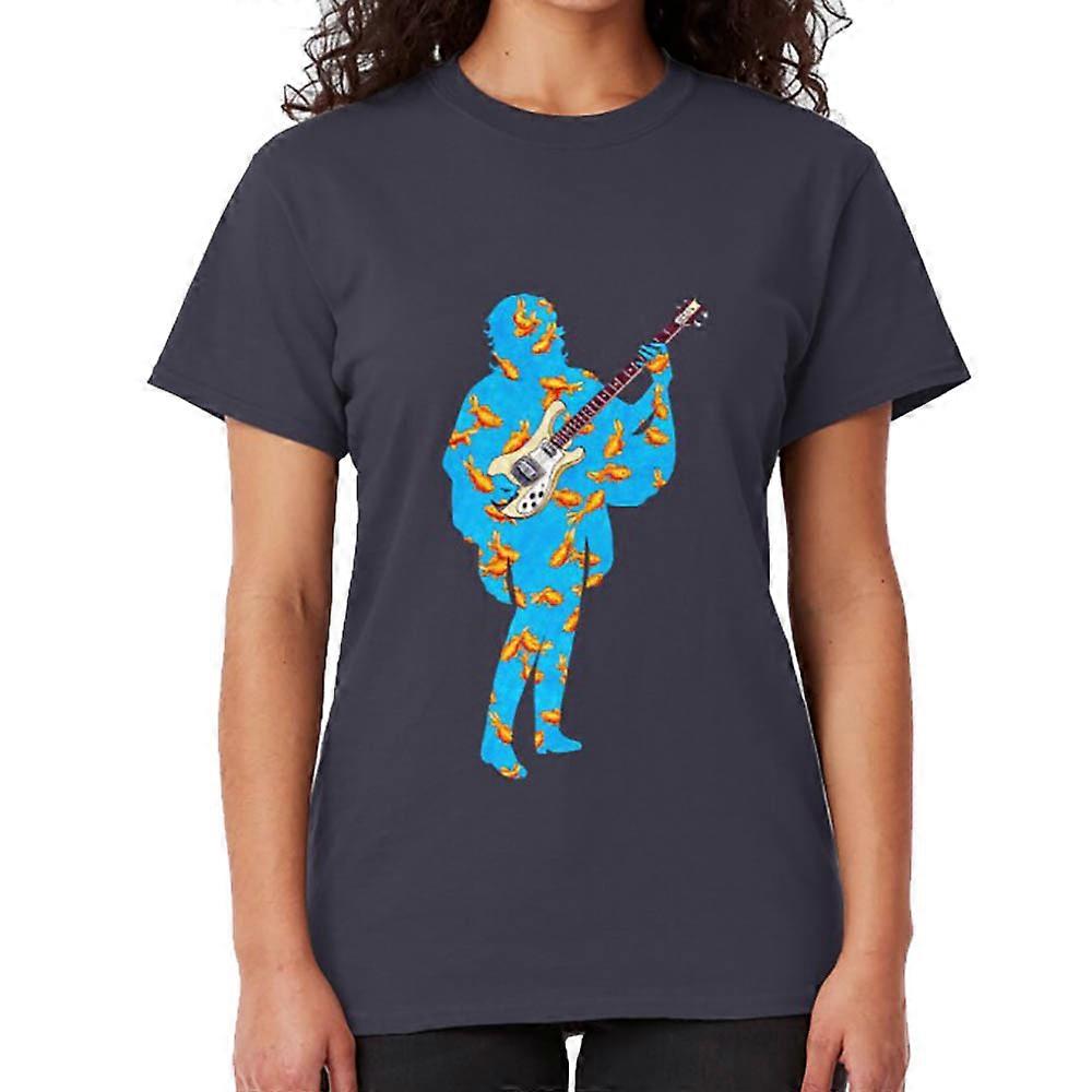 Chris Squire in Goldfish T-shirt