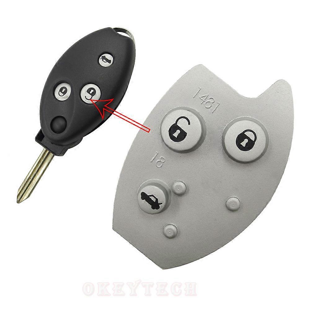 New Style OkeyTech For Citroen C2 C3 C4 C5 C6 Picasso Berlingo 3 Button Car Key Remote Flip Folding Repair Cover Case Fob