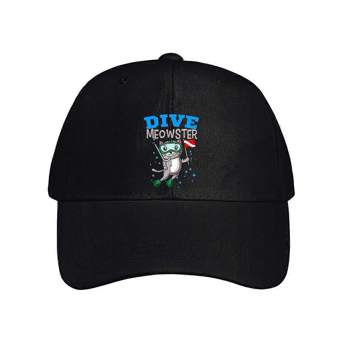 Dive Meowster Baseball Cap