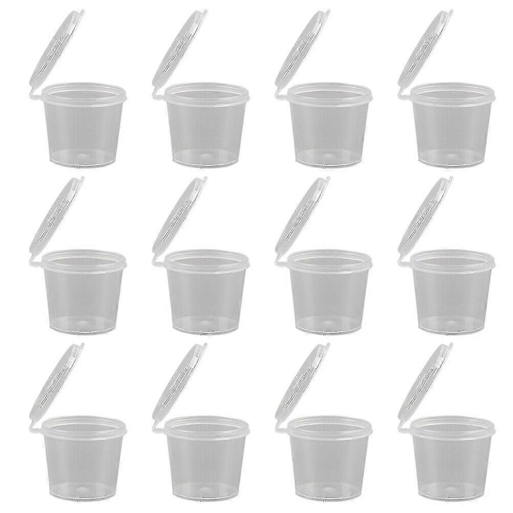 1 Set 200 Pcs Disposable Sauce Storage Cups Portion Cups (transparent)