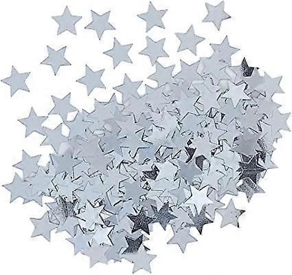 Dww-4000pcs Confettis en forme d'toile - Argent