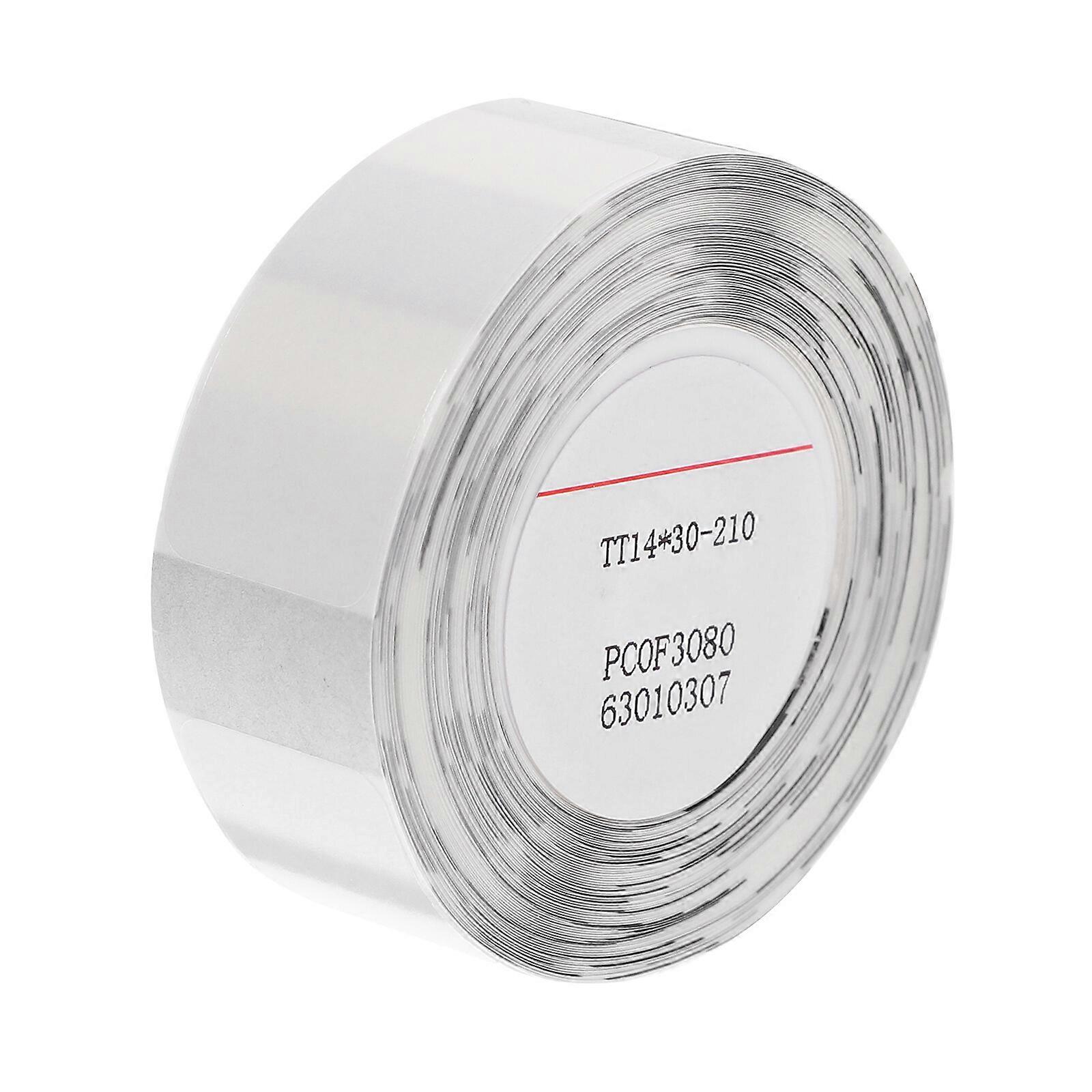1 roll of DIY Thermal Labels Self Adhesive Transparent Labels Thermal Sticker Labels