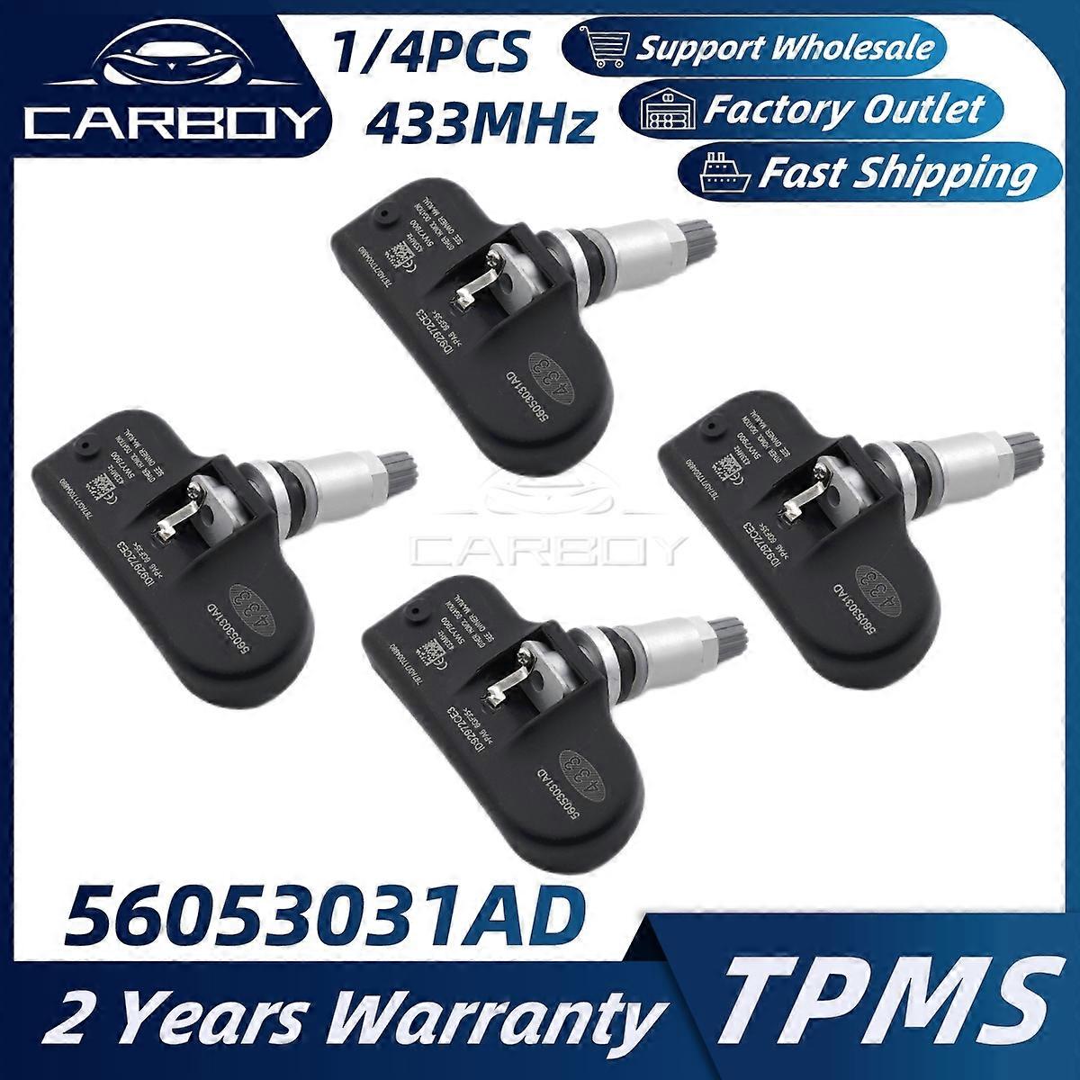56053031ADs Vehicle Sensors For Chrysler Dodge Challenger Journey Caliber Charger Jeep Commander 56053031AC Vehicle Sensors Tire Pressure 433