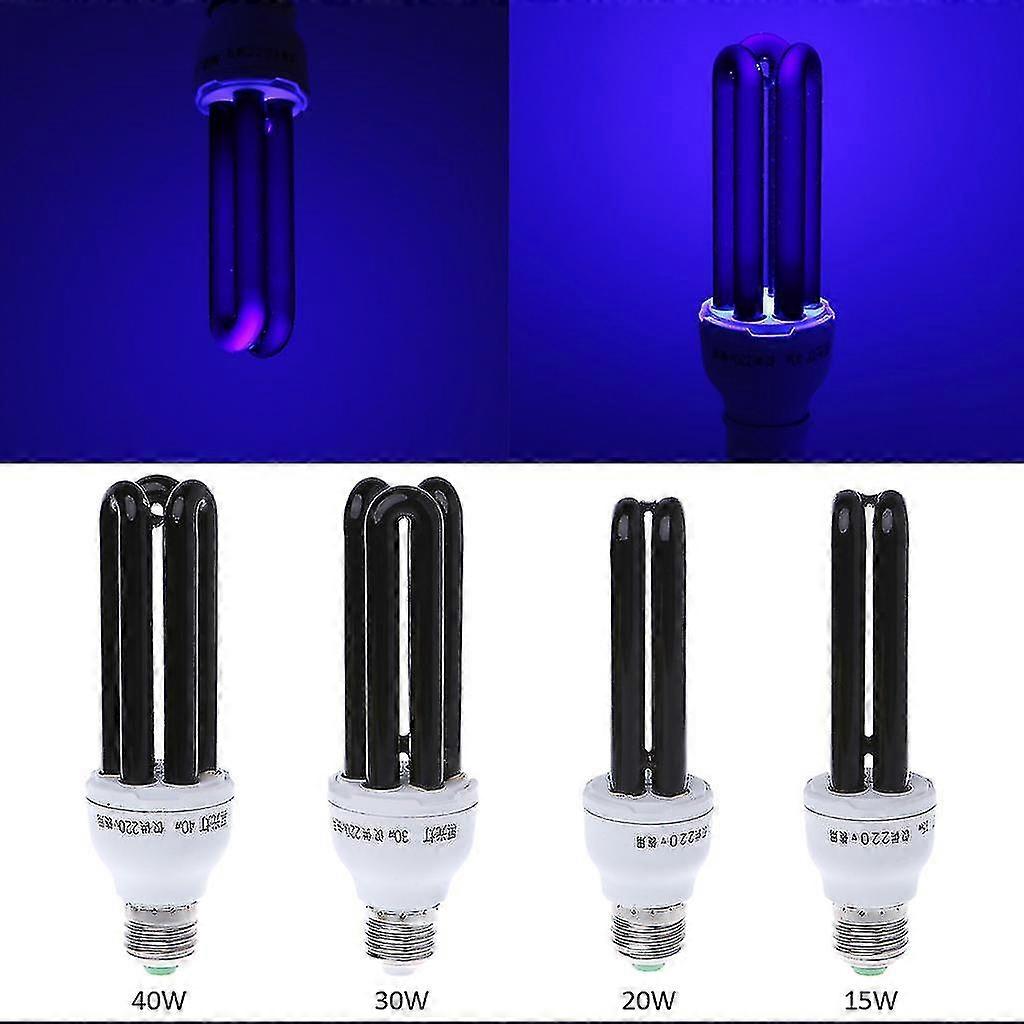 25W UV Ultraviolet Blacklight CFL Bulb – B22 Bayonet, Spiral, Disco Lamp, 230V