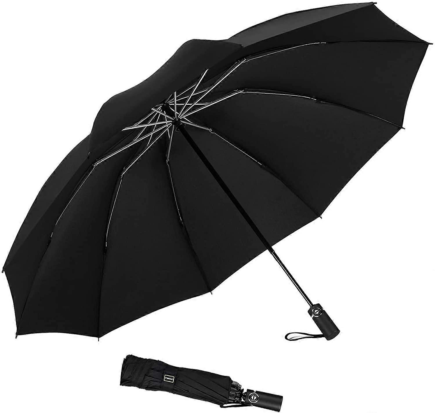 Umbrella Windproof Travel Umbrella Compact Folding Reverse Umbrella