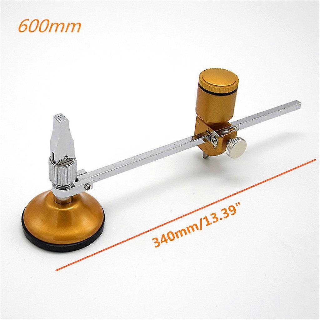 High-precision Circle Glass Cutter Portable Compass Glass Cutter w/ Suction Cup