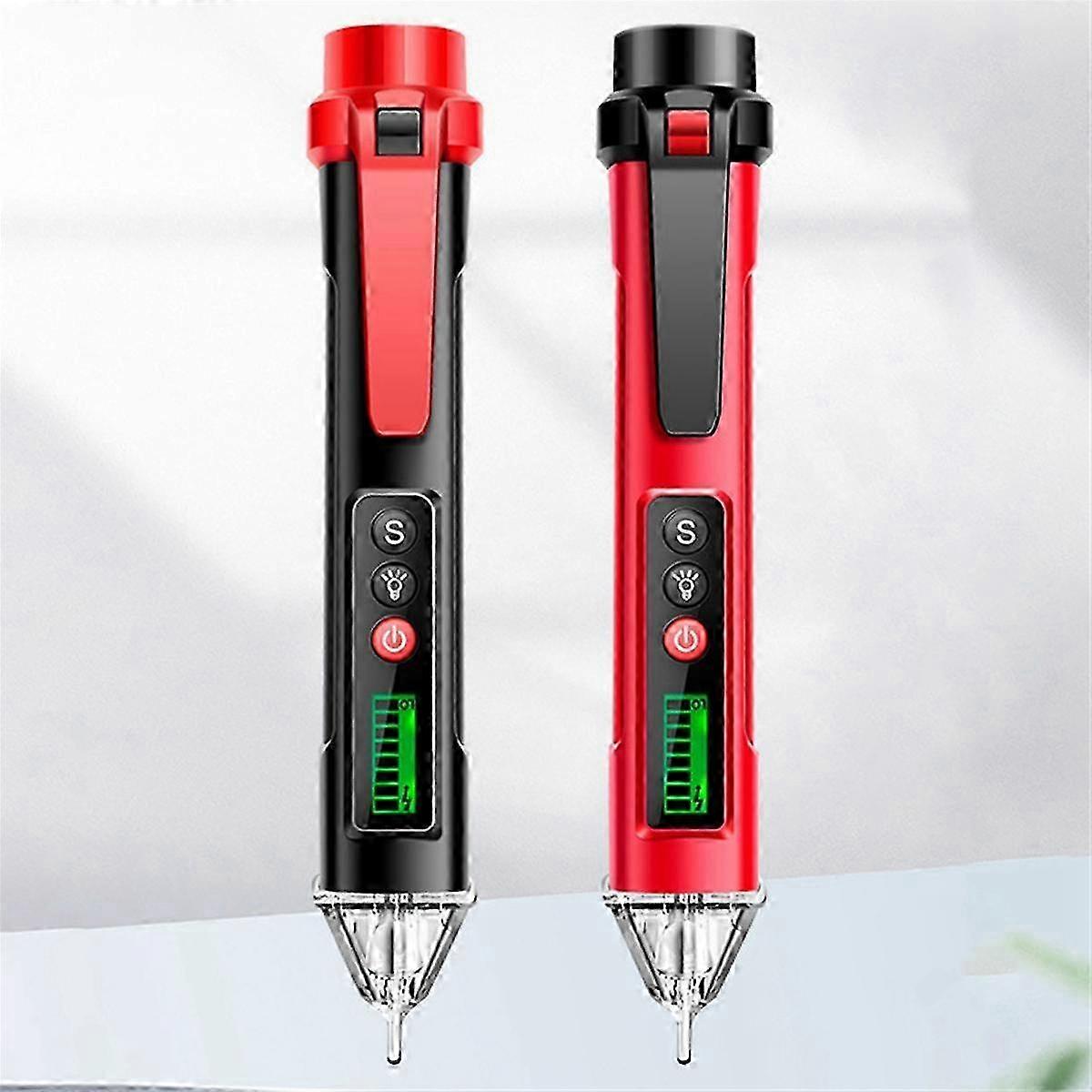 Vc1010 Digital Ac/ Detectors Smart Non-contact Tester Pen Meter 12-1000v Current Electric Sensor Test Pencil,a