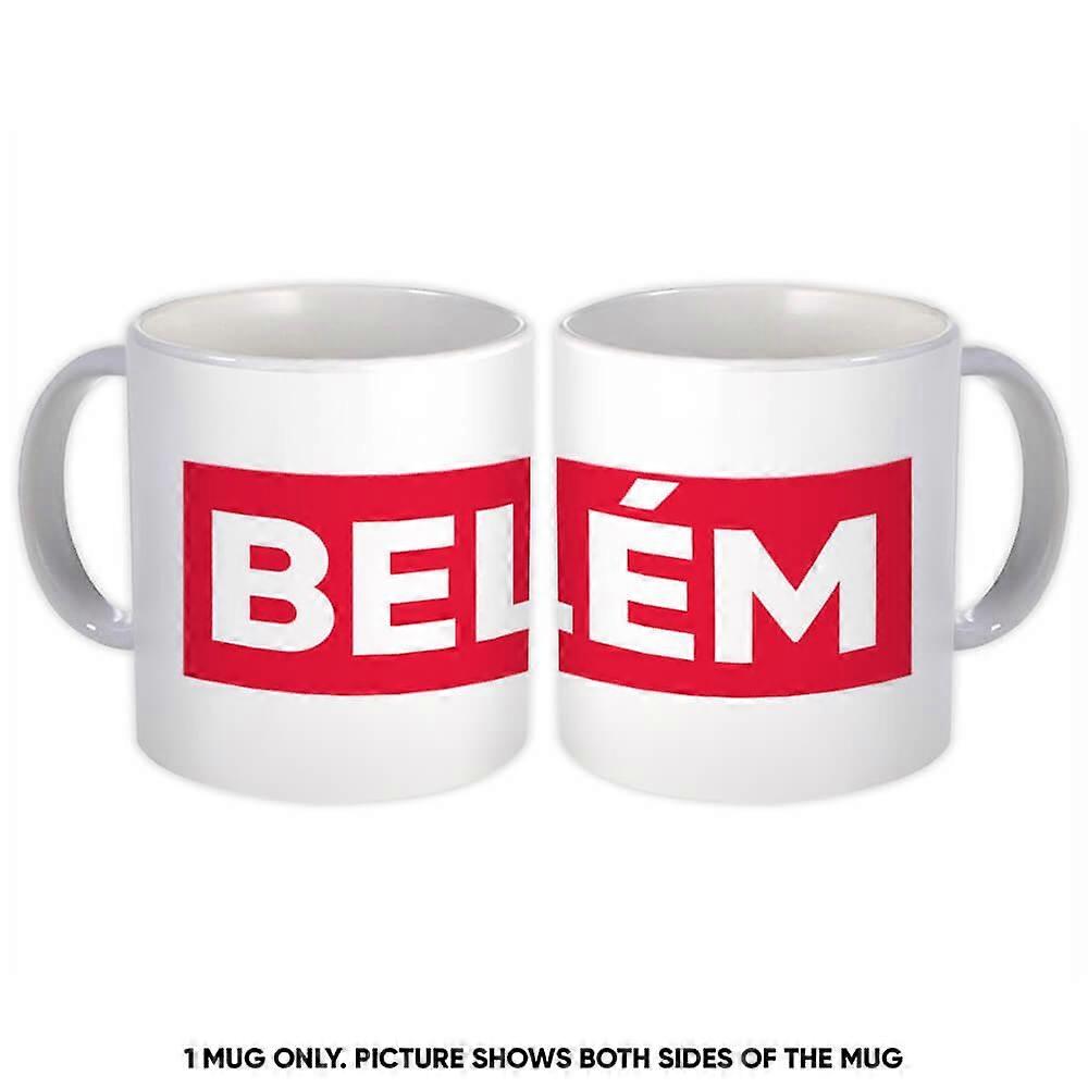 Caneca de Presente: Belém Para Vermelho