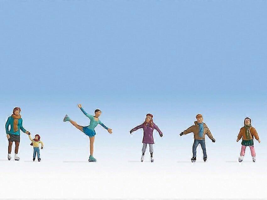 Ice Skaters (6) Figure Set