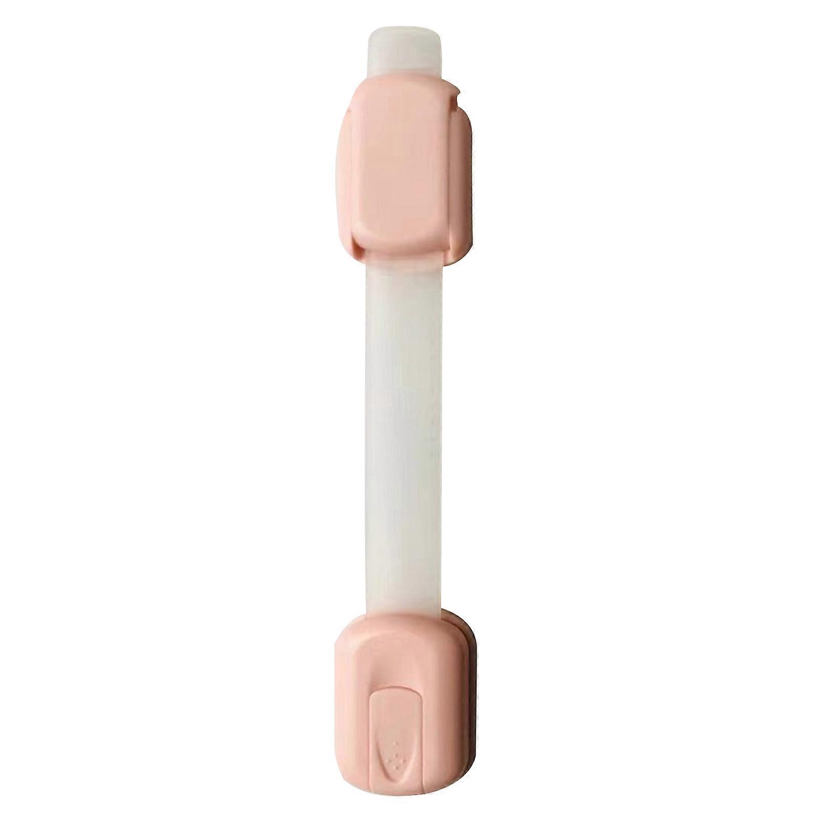 Child Safety Drawer Latch, Multi-functional Cabinet Locks with 6pcs White ABS Plastic Safety Latches