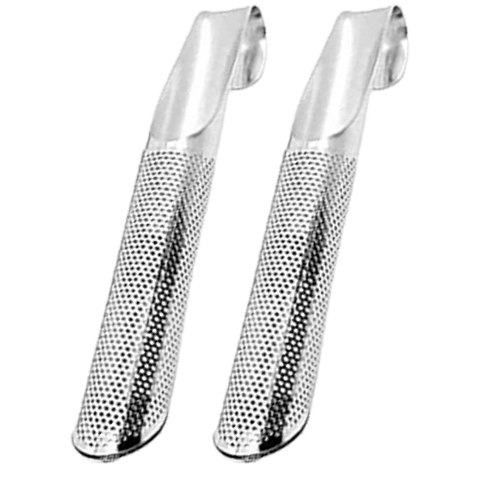 Stainless Steel Tea Diffuser 1/2pcs Strainer Stick Pipe Design Mesh Tea Filter Loose Leaf Strainers