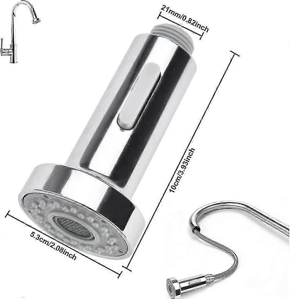 Replacement Multi-function Pull Kitchen Faucet Replacement Shower Pull-out Replacement Hand Shower For Kitchen Faucet Kitchen Dish Sprayer Replacement