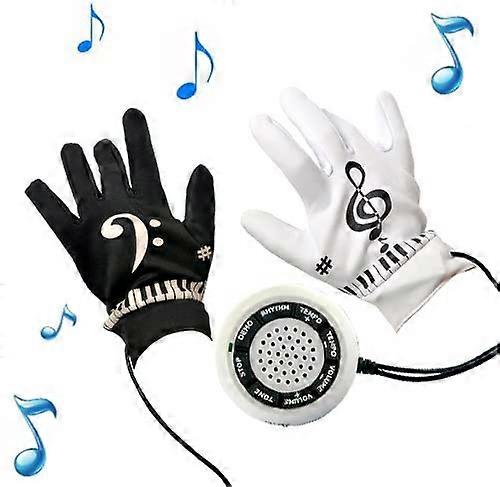 Playable Interactive Piano Hand Music Gloves