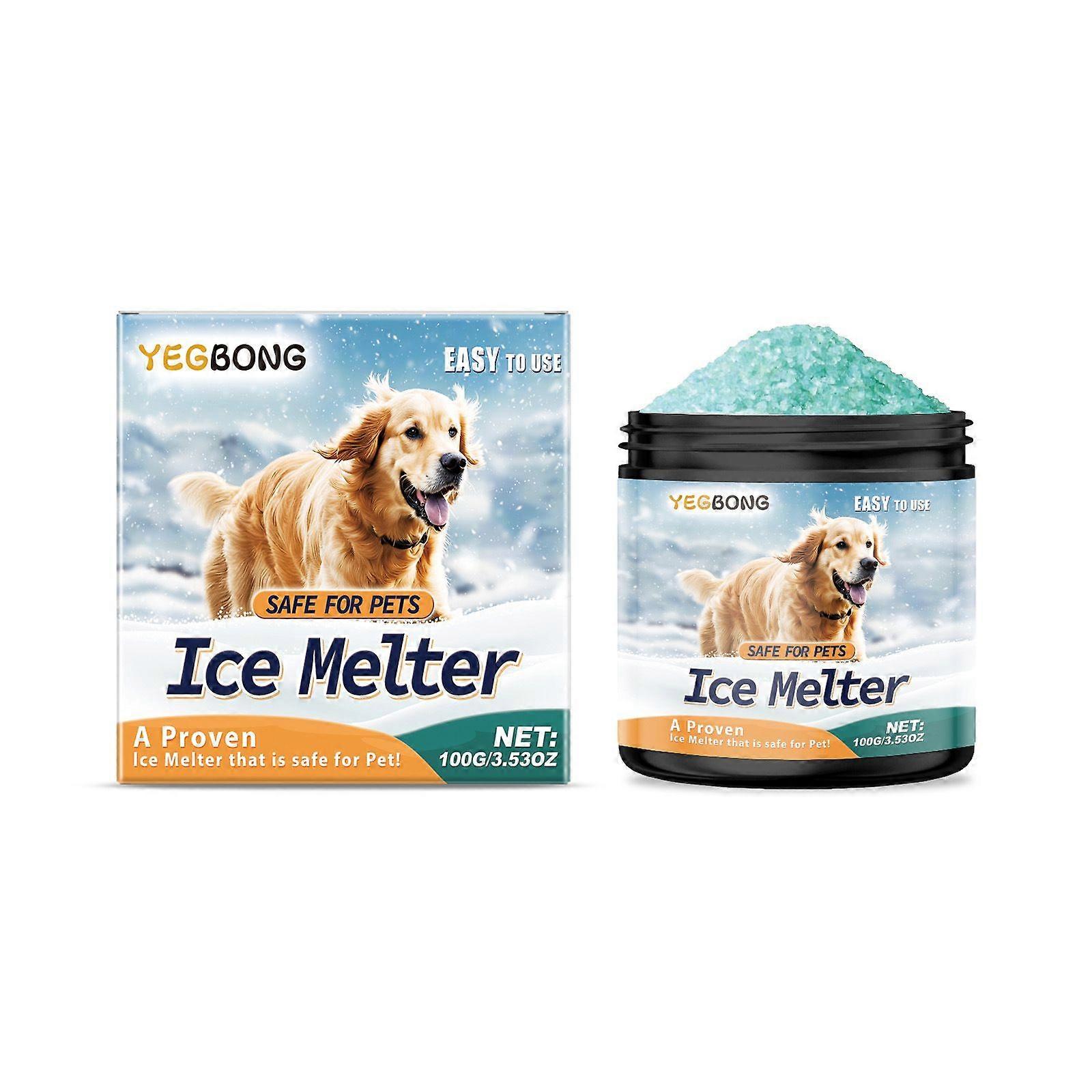 宠物安全 冰融化 混凝土安全 - 雪盐 融冰 宠物友好,用于除雪和除冰的绿盐,人行道盐,车道盐,融雪