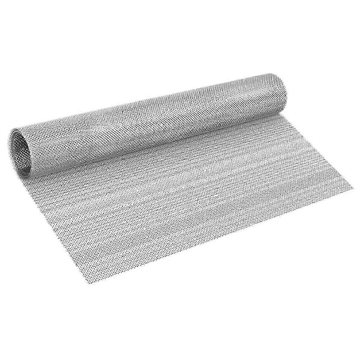 304 Stainless Steel Mesh Sheet Size,20 Mesh Woven Wire Mesh Gap-blocker, Metal Filter Fine Screen R