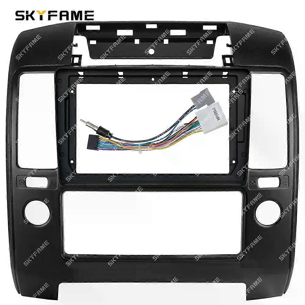 Applies to Car Frame Fascia Adapter Android Radio Dash Fitting Panel Kit For Nissan Navara D40 Frontier Pathfinder