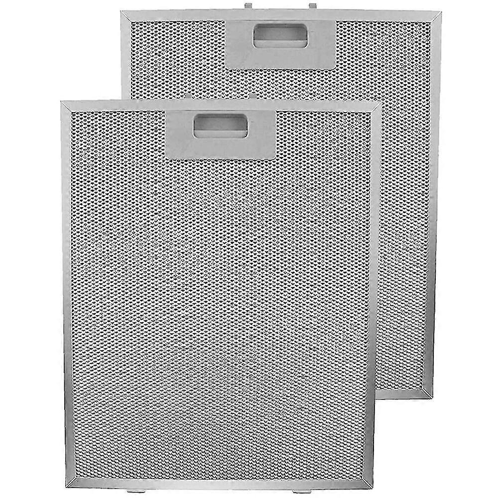 Compatible With Cooker Hood Filters Metal Mesh Extractor Vent Filter X 2