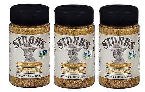 Stubb's Chicken Rub Krydda 3-pack