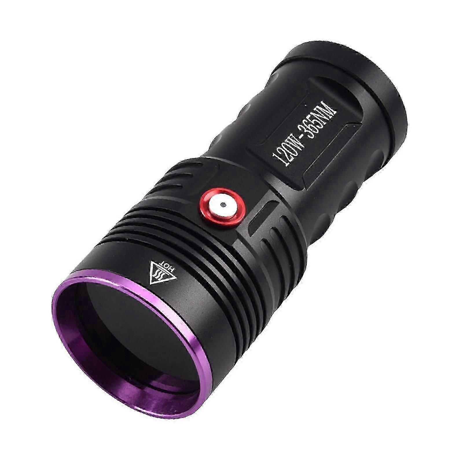 High Powerful 365nm Black Light Uv Flashlight Light High Definition Ultraviolet Fl Ft