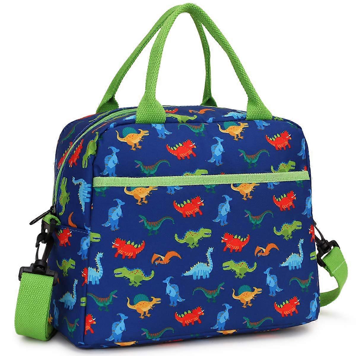 Lunch Box Cooler Bag Insulated Removable Shoulder Strap Portable Lunch Carrier