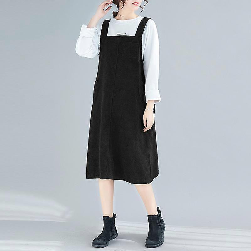 ZANZEA Printemps Automne Femmes Sans Manches Ensemble Robe Chasuble