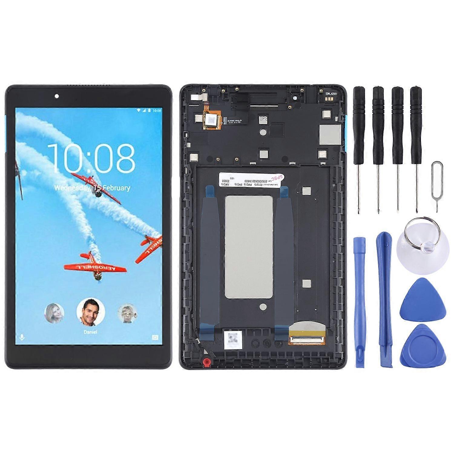 For Lenovo Tab E8 TB-8304F1 TB-8304F Full LCD Screen and Digitizer Black Glass Display Part Black
