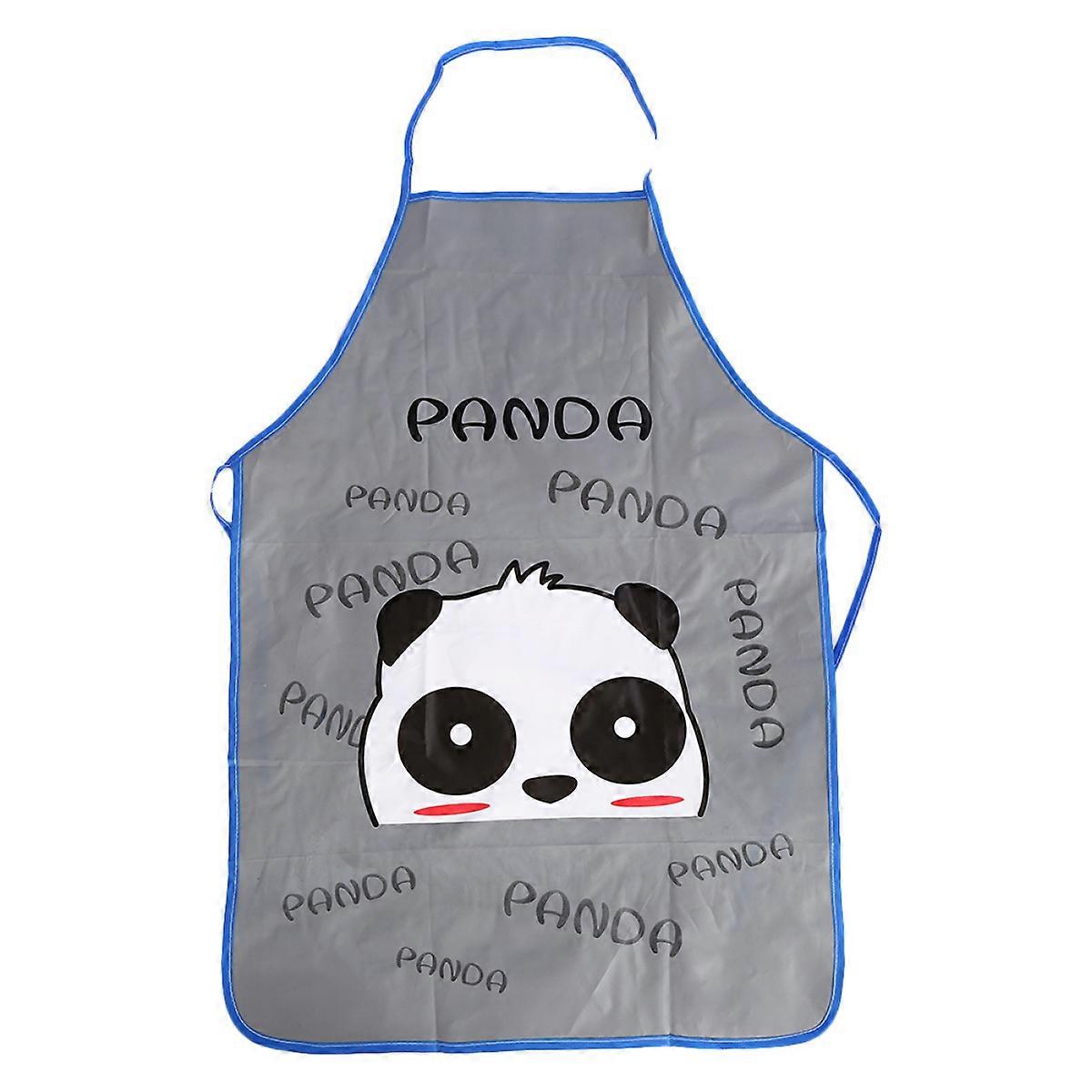 Lovely Cartoon Waterproof Adjustable Kitchen Bib Apron