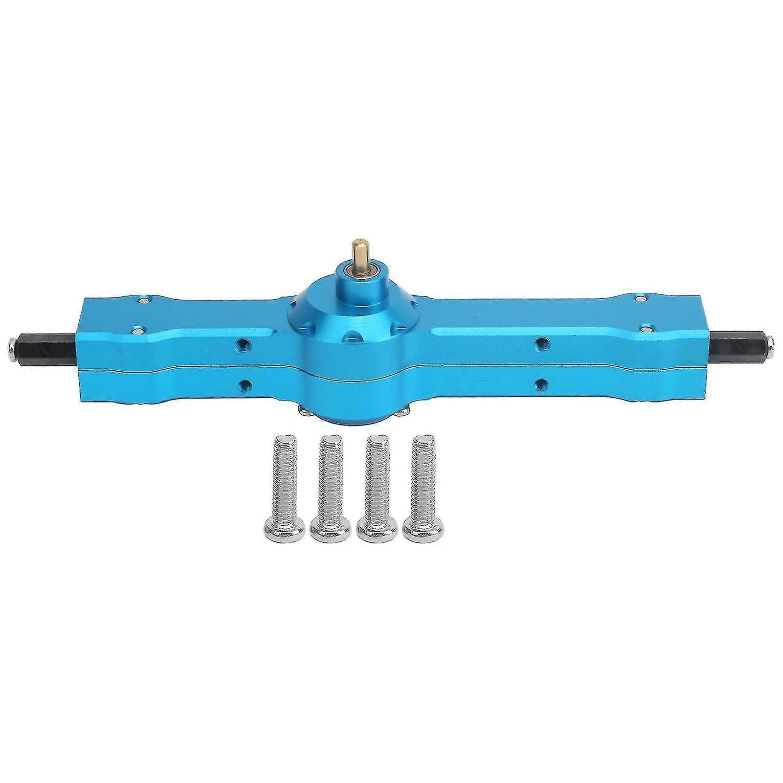 127mm Aluminium Alloy Rear Bridge Axle Assembly Accessory For Wpl D12 1/10 Rc Truck Partblue B