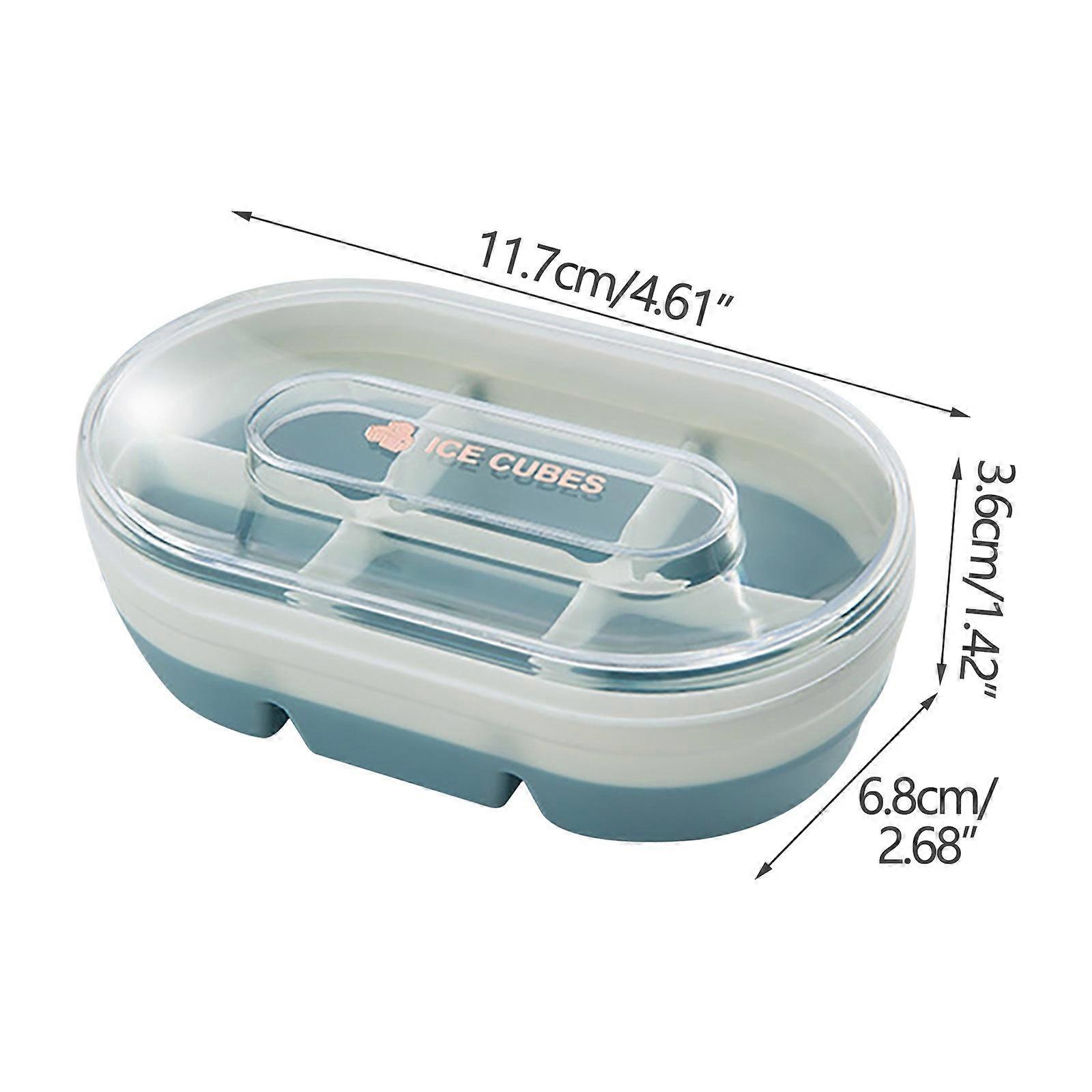 Ice-cream Maker-Ice-cream Molding Ice Box Small Household Refrigerator Easy-release Ice-cream Molding With Cover Ice Lattice