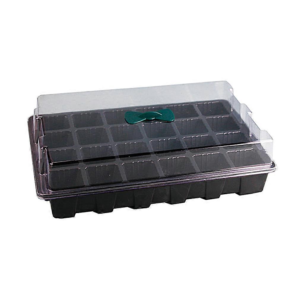 Seedling Nursery Tray, 24 Cells Plastic Planting Kit