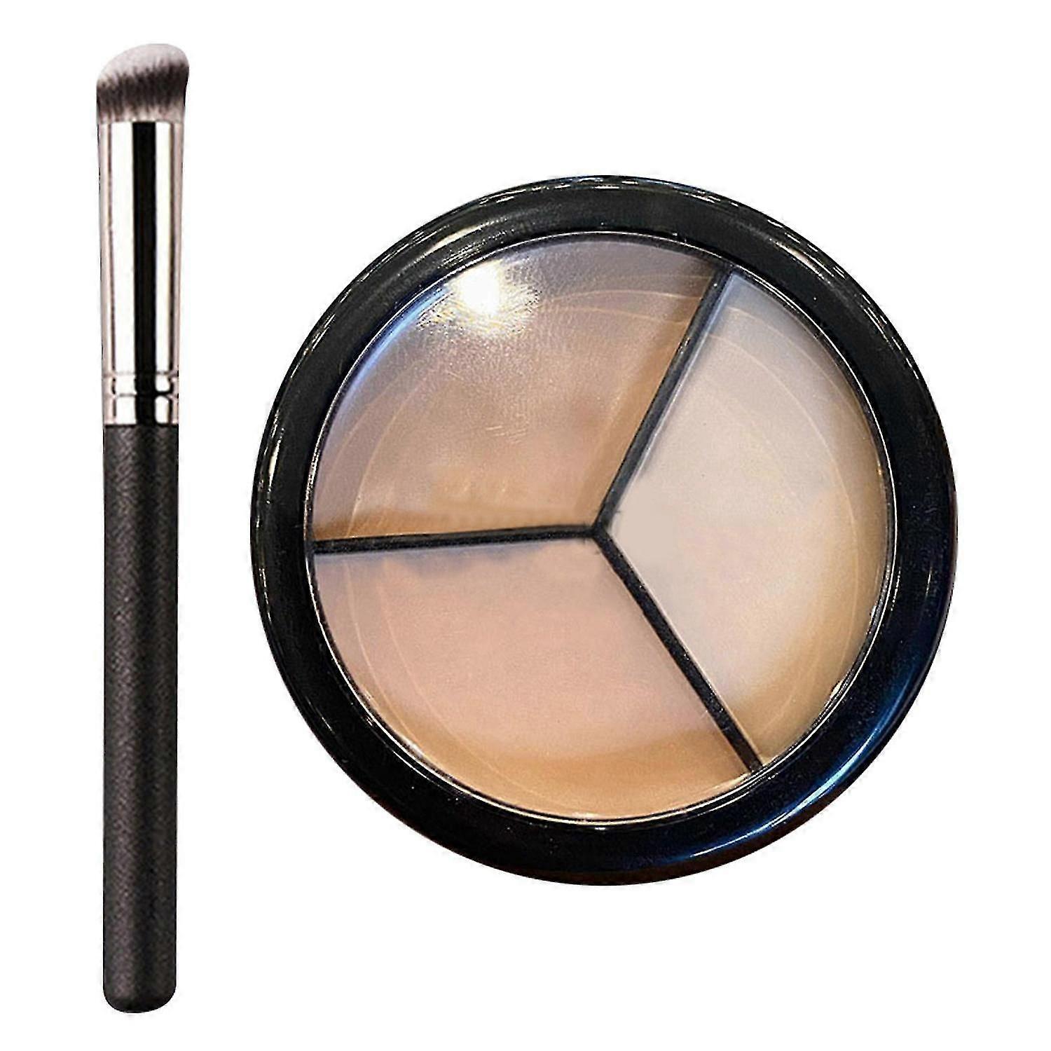 unique 3 Colors Concealer Cream Moisturizing Full Cover Makeups Foundation-Primer