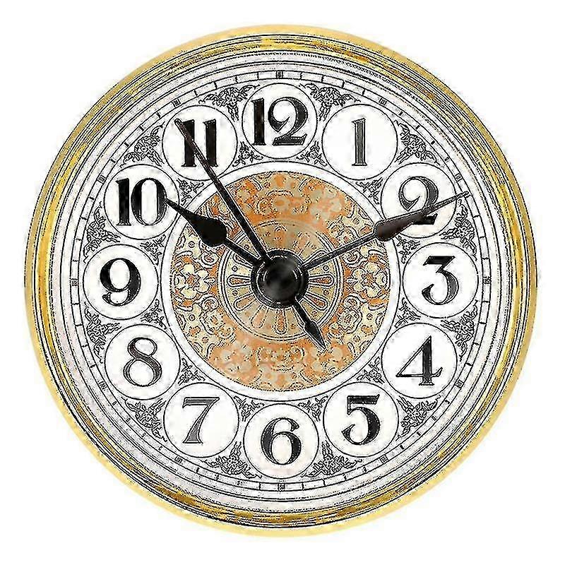 Quartz Clock Movement - 70mm Diameter for Classic Clock Craft (Number PK)