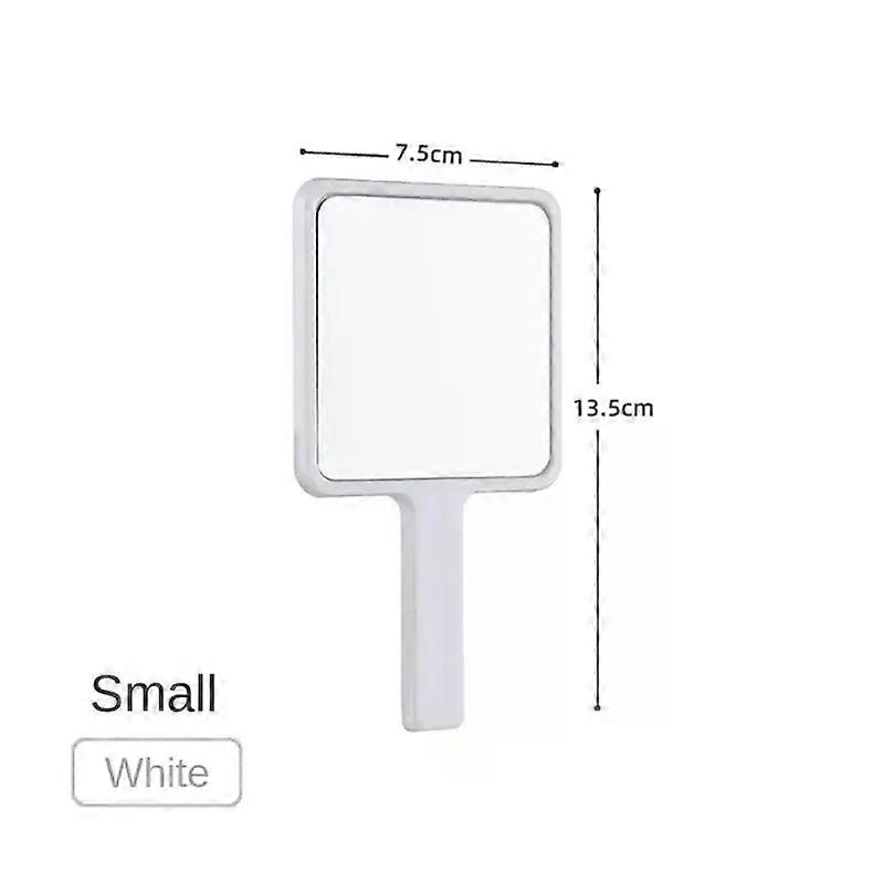 Eyelash Extension Handheld Makeup Mirror Square Makeup Vanity Mirror with Handle Hand Mirror SPA Salon Compact Mirrors