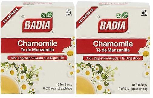 Badia Chamomile Tea Te de Manzanilla 2 Pack