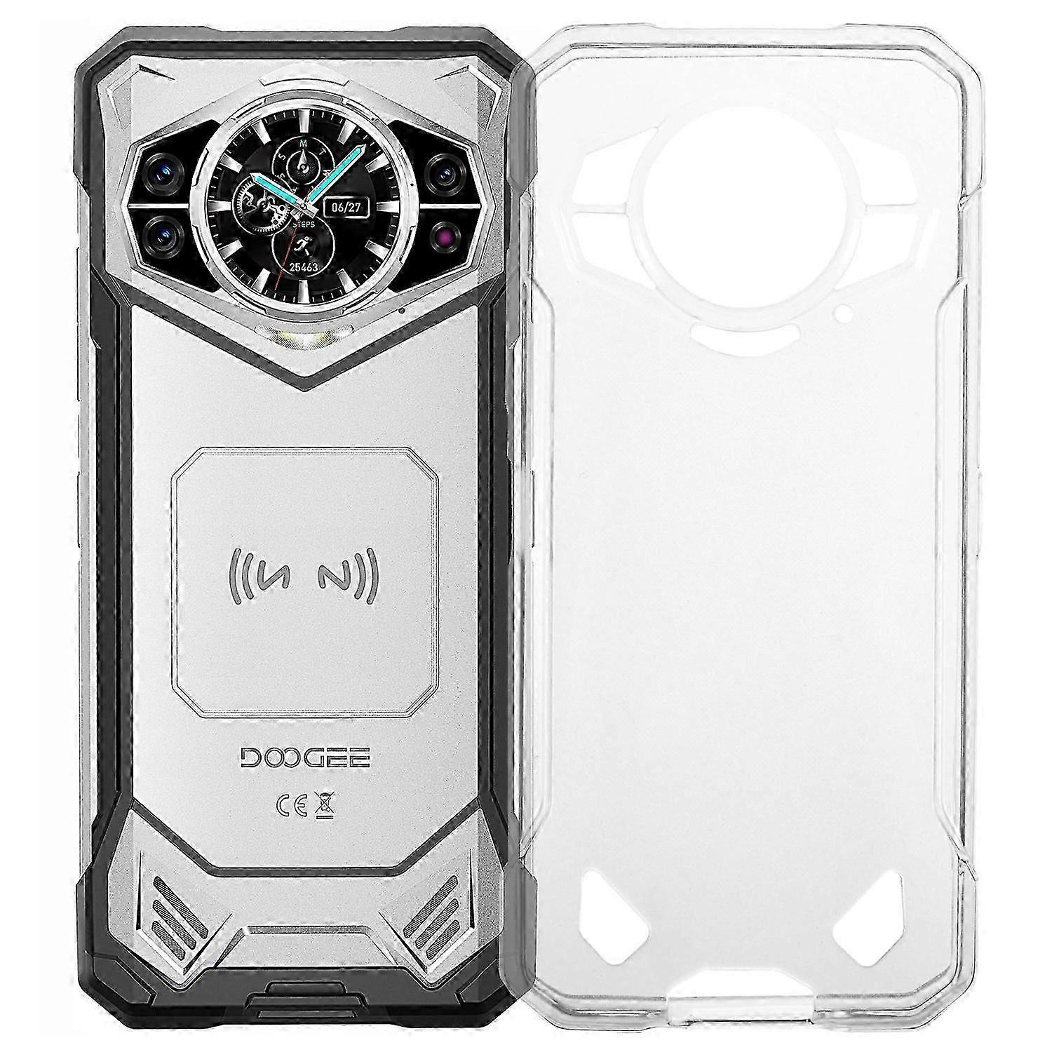 Capa protetora de TPU macio para Doogee S200 - preta