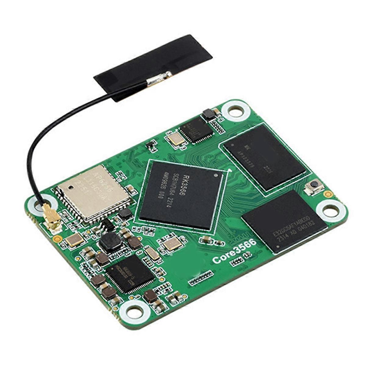 Core3566 Module Kit with Rockchip RK3566 Quad-Core Processor, for CM4 4GB+ 32GB Emmc with Wifi US P