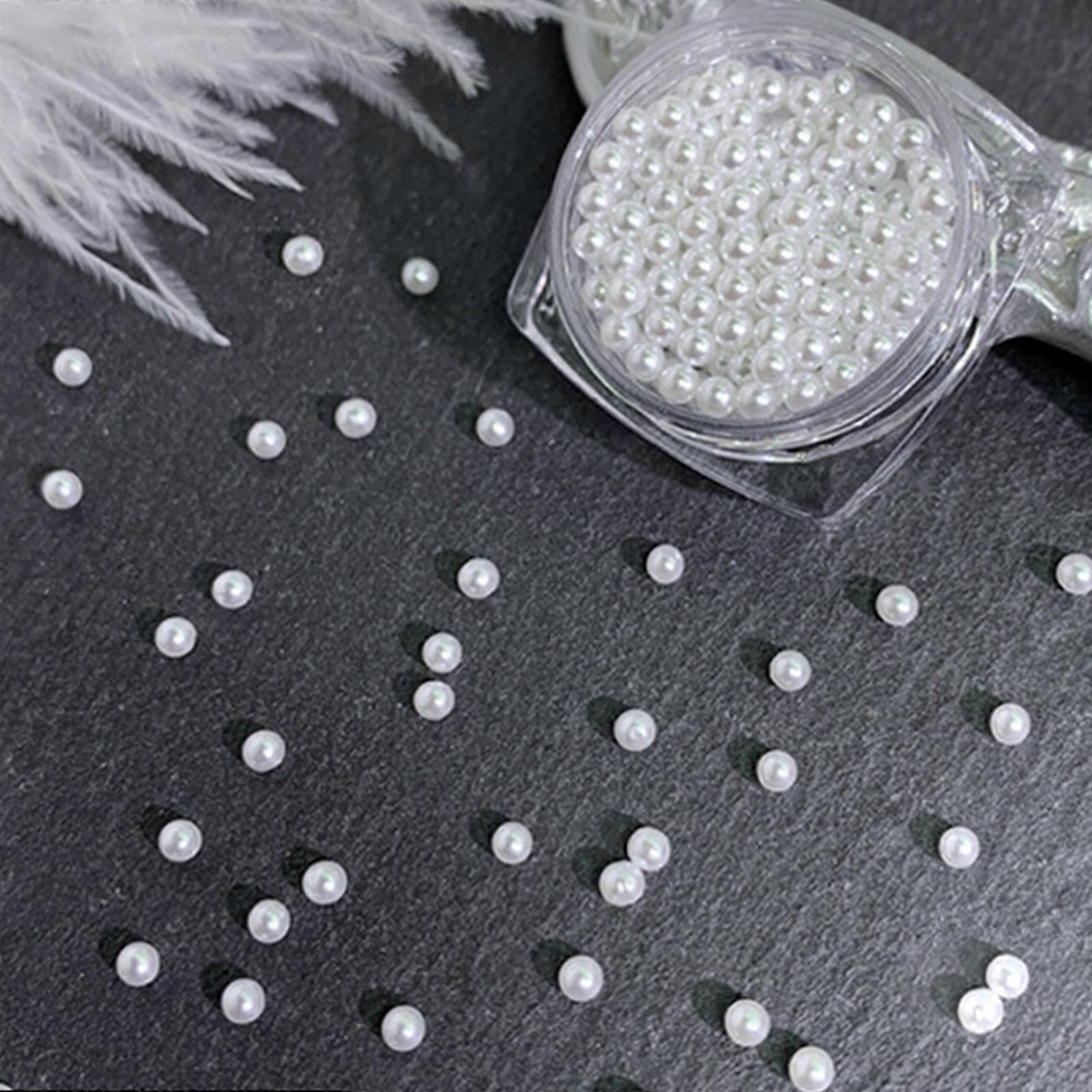 Fasjonable DIY Manikyrdekorasjonsperler for neglekunst Perfekt for enhver anledning Flerfarget