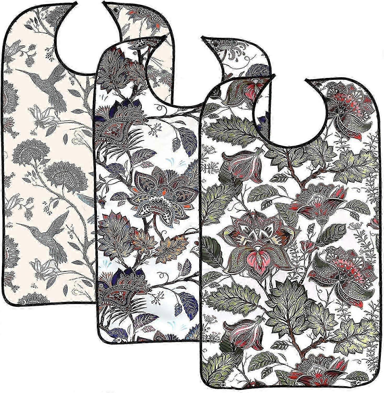 3'lü Yetişkin Yemek Önlüğü, Kırıntı Tutuculu Yetişkin Önlükleri, Yıkanabilir