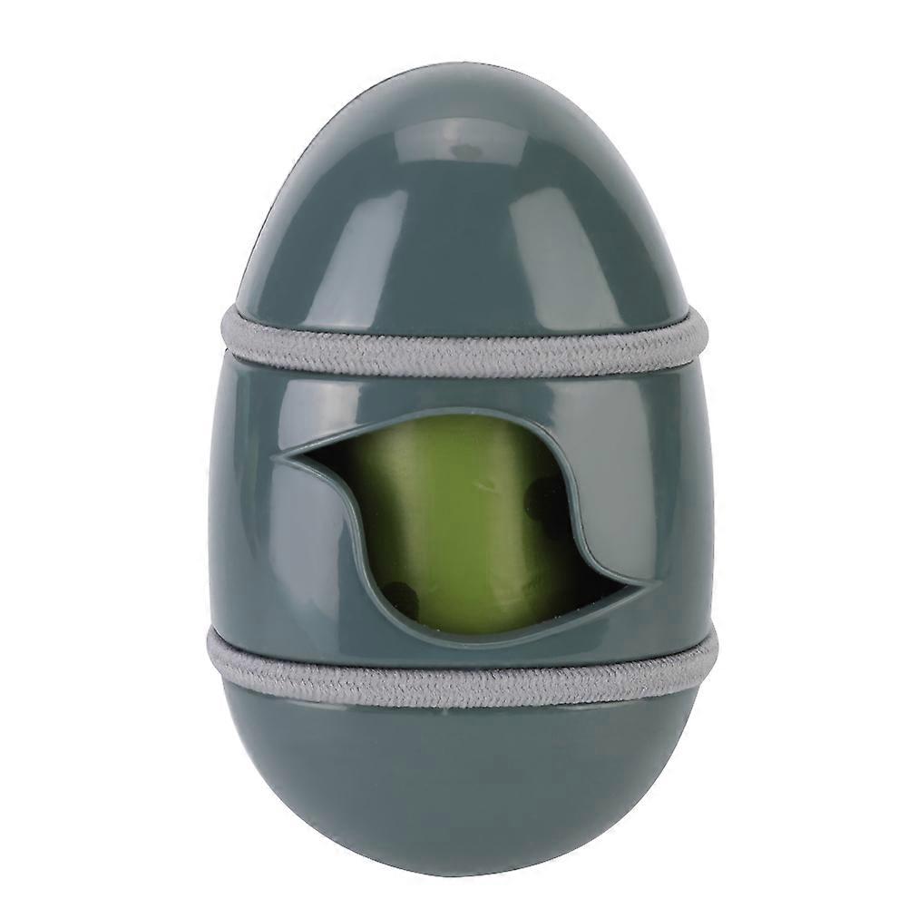 Pet Waste Container: Egg Design with Elastic Band for Small Dogs and Cats