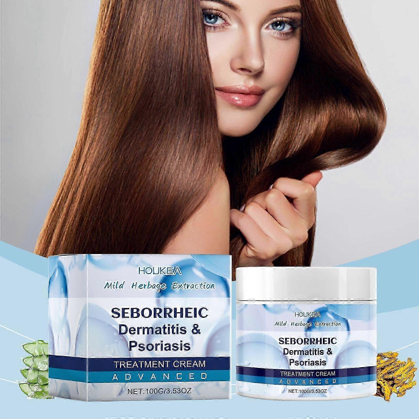 Scalp Cream,Seborrheic Dermatitis Cream, Scalp Treatment for Psoriasis, Folliculitis, Dry Scalp, Dandruff, Anti-Itch Cream for Soothing Relief