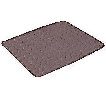 Huisdiercomfortmat voor katten, honden, kittens, puppy's, herbruikbare ijszijde, gemakkelijk schoon te maken, opvouwbare draagbare multifunctionele zachte gaasdoek Temperatuur regelen